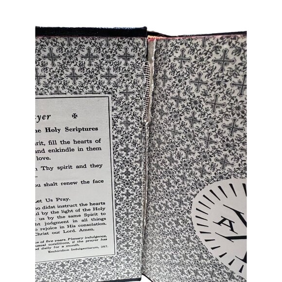 Vintage Holy Bible Cedar Box Union Made United Brotherhood Of Carpenters w/Bible - Picture 10 of 16